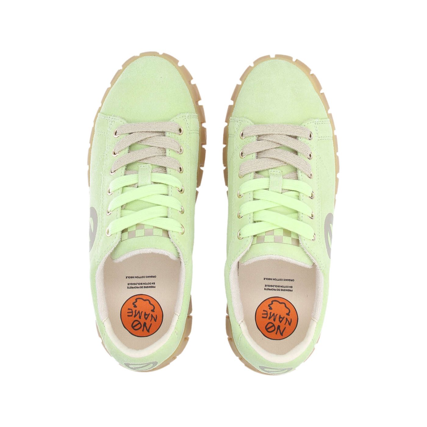 PLAY SNEAKER W - SUEDE/PRINT - VERT/GOLD